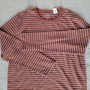 Old Navy Mens Striped Crew Neck Sweater Large
